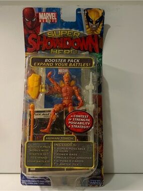 Marvel Super Showdown Hero Human Torch figurine